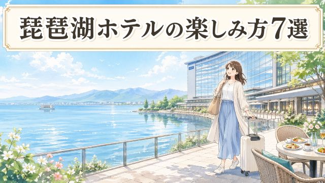 琵琶湖ホテルの楽しみ方7選！景色・食事・観光を満喫する過ごし方