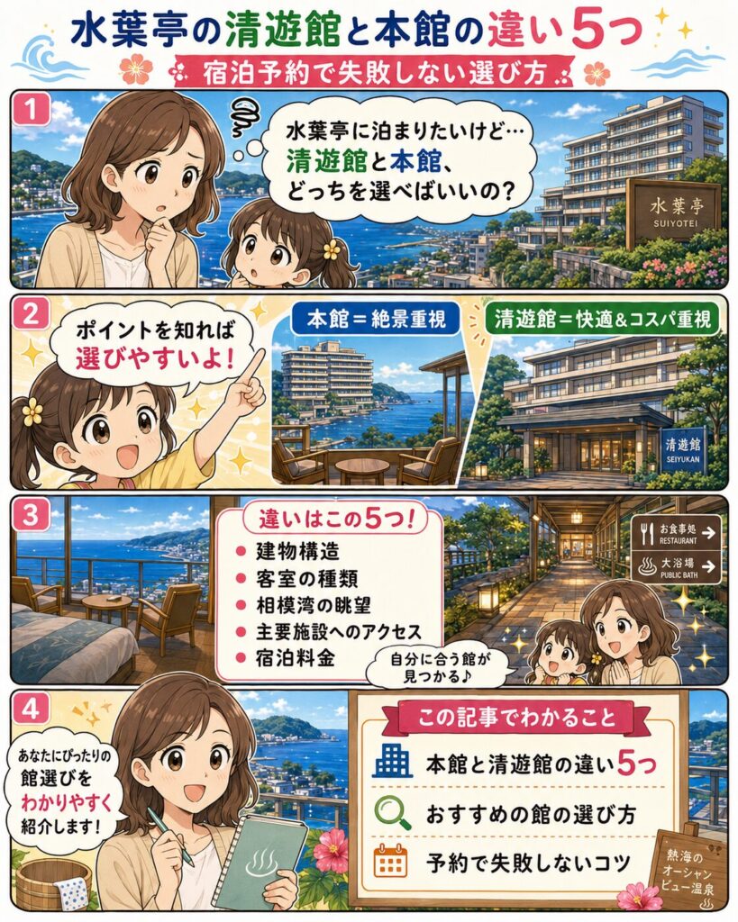 この記事の紹介をする4コマ漫画