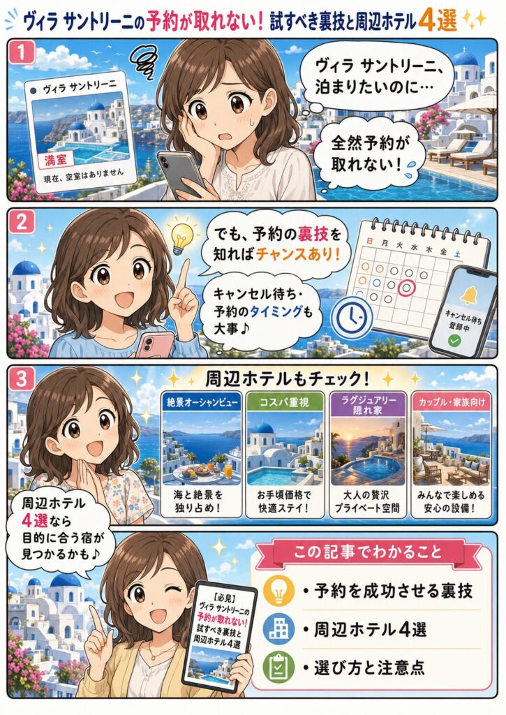 この記事の紹介をする4コマ漫画