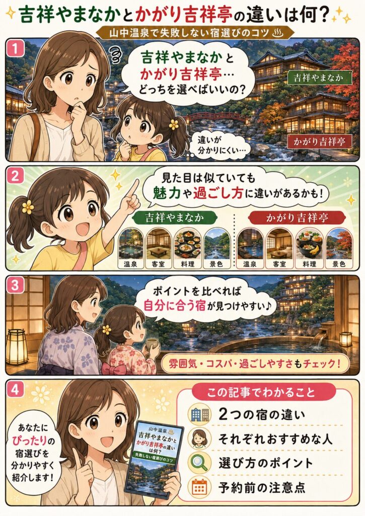 この記事の紹介をする4コマ漫画