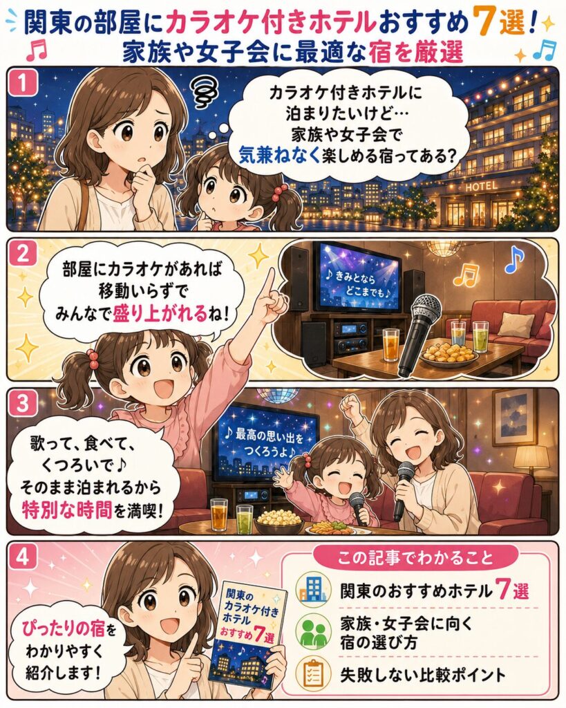 この記事の紹介をする4コマ漫画