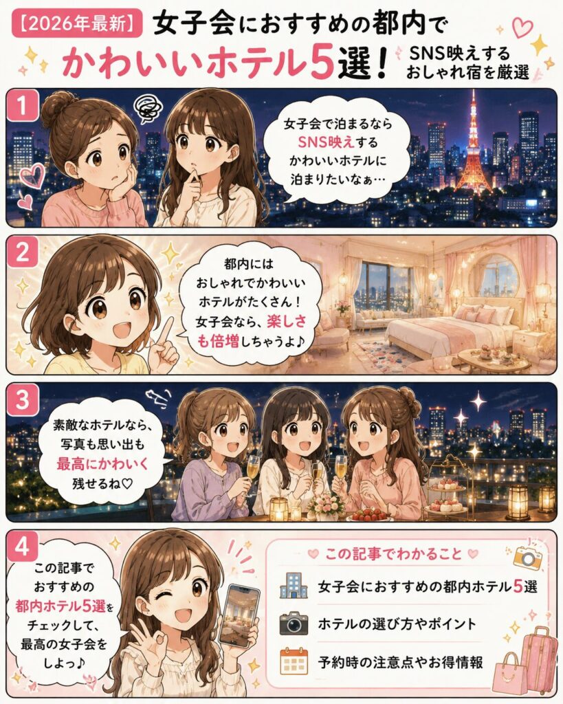 この記事の紹介をする4コマ漫画