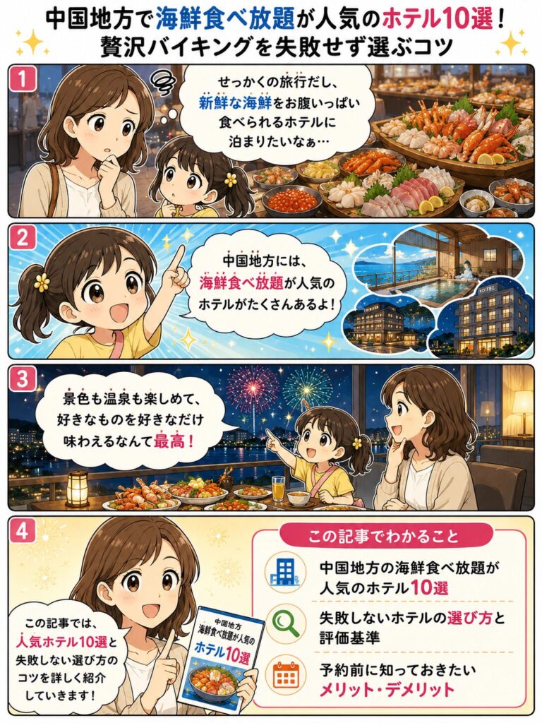 この記事の紹介をする4コマ漫画