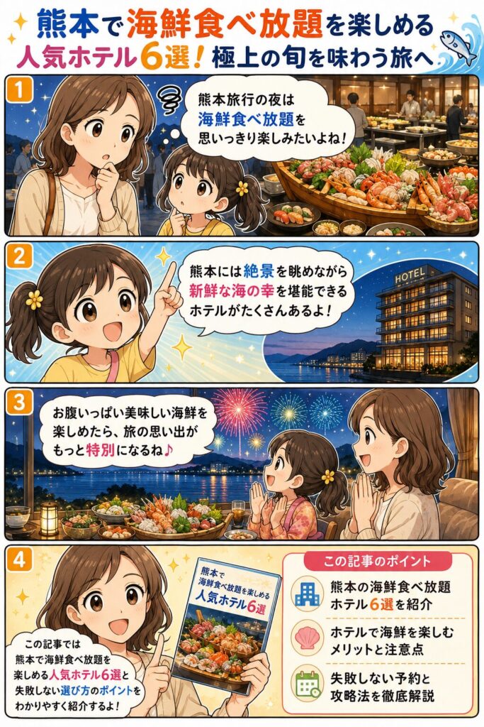 この記事の紹介をする4コマ漫画
