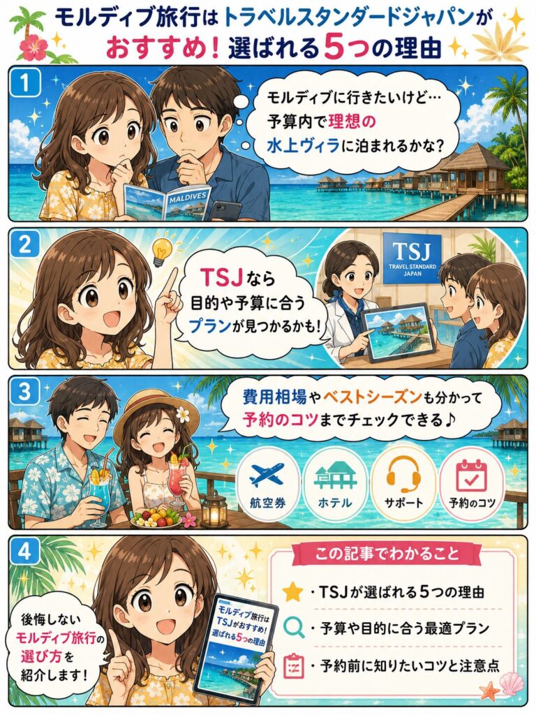 この記事の紹介をする4コマ漫画