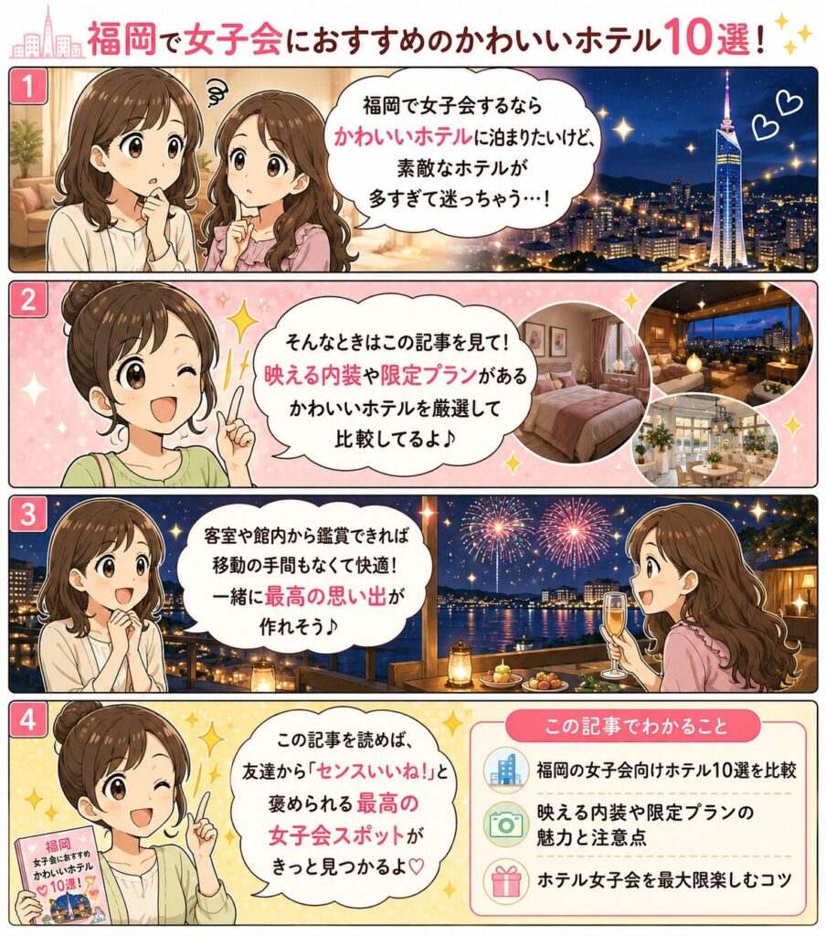 この記事の紹介をする4コマ漫画